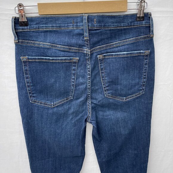 Free People Distressed Skinny Jeans High Rise Denim Cotton Stretch NWT Womens 30 - Picture 10 of 14
